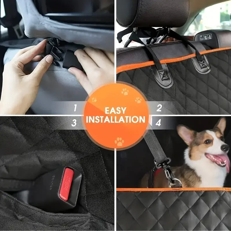 Premium Waterproof Car Seat Cover – Rear Seat Protection
