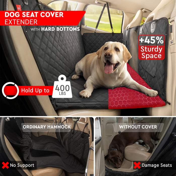 Premium Waterproof Dog Car Seat Cover – Rear Seat Protection